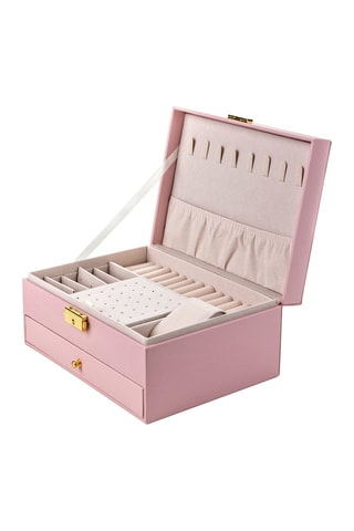 Sieradendoos Hamburg - Roze - Somm