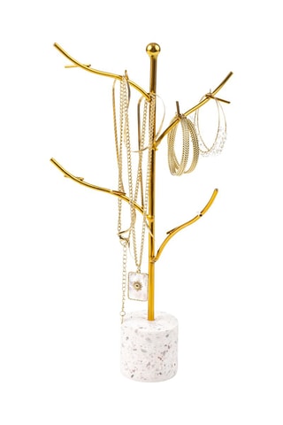 Sieradenhouder Dubrovnik - Goudkleurig en Wit - Walter Bach