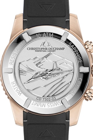 Reloj de cuarzo Swiss Made Ronda Z62 - Negro