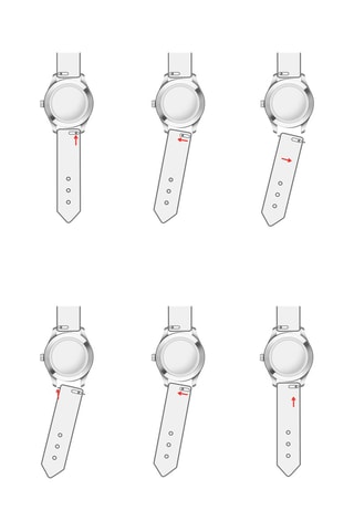 Stalen Quartz Horloge - Zilverkleurig en Zwart