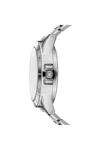 Stalen Quartz Horloge Alta Zilverkleurig