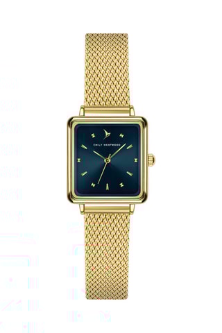 Stalen Quartz Horloge - Goudkleurig -  Emily Westwood
