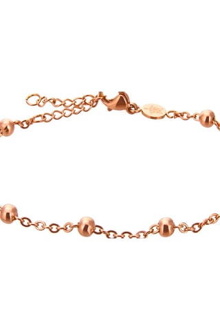 Set Quartz Horloge en stalen horlogeband Gold Sky- Roze