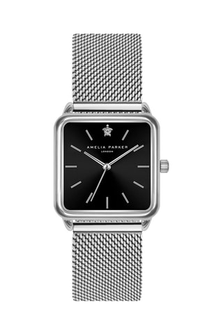 Stalen Quartz Horloge Night Voyage- Zilverkleurig