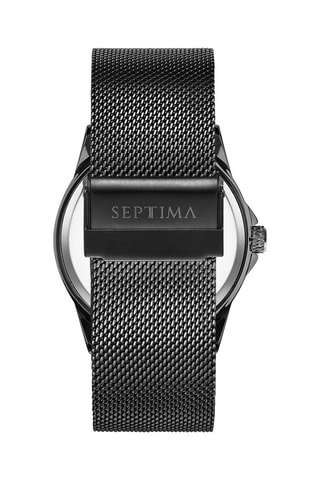 Stalen Quartz Horloge Zwart