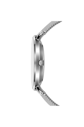 Stalen Quartz Horloge Sand Turtle- Zilverkleurig