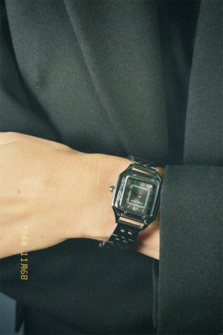 Stalen Quartz Horloge The Old Fashioned - Zilverkleurig