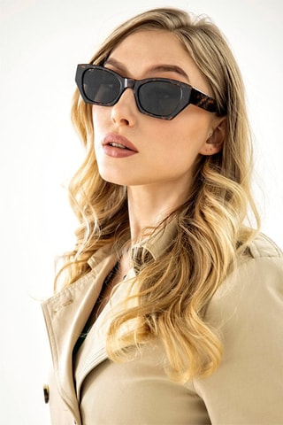 Zonnebril Uniseks Categorie 3 - Bruin - Monica Monaco