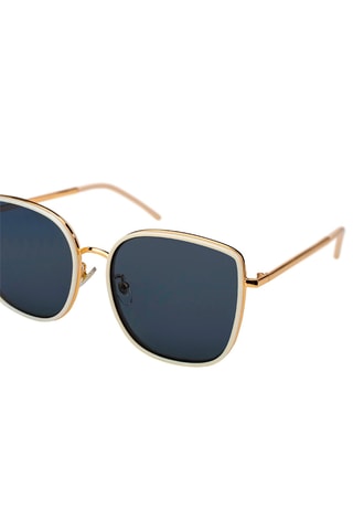 Gepolariseerde Zonnebril Uniseks - Categorie 3 - Goudkleurig - Monica Monaco