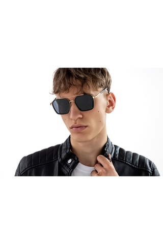 Gepolariseerde Zonnebril Mixed - Goudkleurig en Zwart