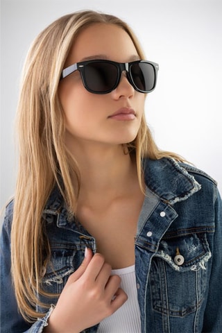 Gepolariseerde Zonnebril Mixed - Zwart