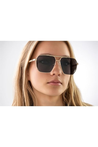 Gepolariseerde Zonnebril Mixed - Goudkleurig