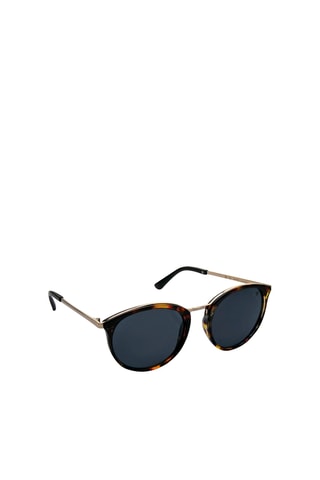 Uniseks gepolariseerde zonnebril Categorie 3 - Zwart, bruin en goudkleurig