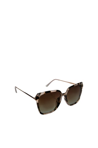 Uniseks gepolariseerde zonnebril Categorie 3 - Bruin en grijs