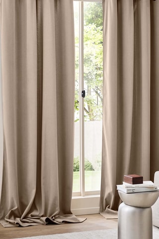 Rideau Madison - Noisette - 140 x 260 cm