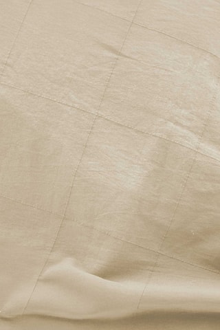 Drap-housse en coton 57 fils/cm² Linella - Ivoire