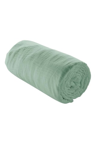 Drap-housse 57 fils/cm² Angelia - Vert