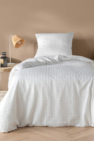 Parure de couette Litea - Blanc