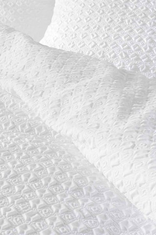 Parure de couette Litea - Blanc
