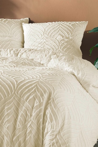 Parure de couette 110 fils/cm² Heltie - Ivoire