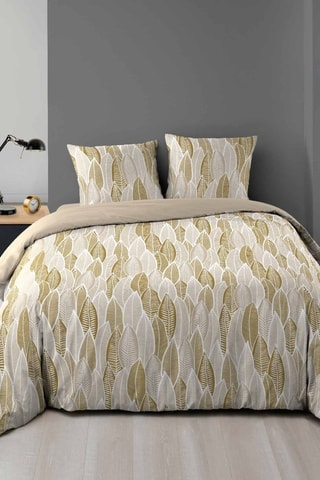 Parure de couette réversible Kim - Jaune