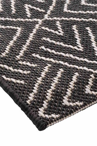 Tapis Aztek - Noir