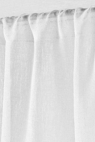 2 voilages Carlin - Blanc - 2 x 70 x 200 cm