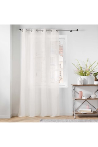 Voilage Carlin - Blanc - 140 x 240 Cm