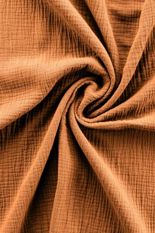 Parure de draps en coton 57 fils/cm² Angelia - Caramel