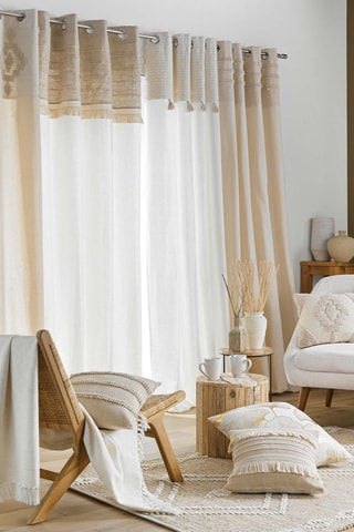 Plaid Ziggy - Naturel - 125 x 150 cm