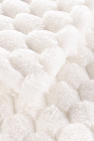 Plaid Frosty - Blanc - 125 x 150 cm