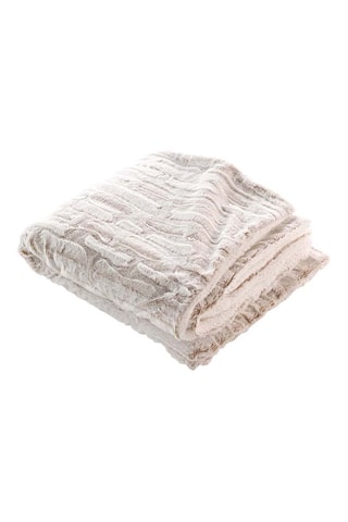 Plaid Lynx - Gris clair - 125 x 150 cm