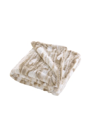 Plaid Cheyenne - Naturel - 180 x 220 cm