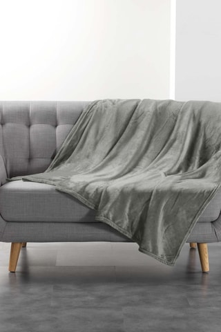 Plaid Flanou - Gris - 180 x 220 cm