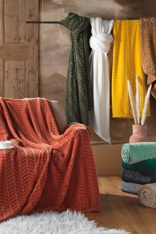 Plaid Arya - 
Taupe - 180 x 220 cm