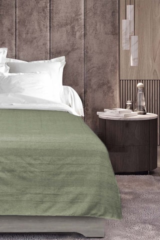 Plaid Lucile - Sauge - 180 x 220 cm