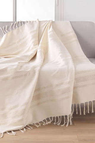 Plaid Doreline - Beige - 125 x 150 cm