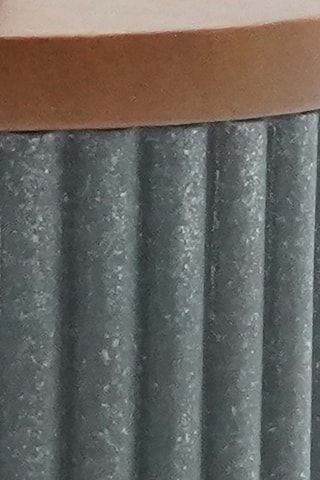 Pot à cotons Niagara - Anthracite et naturel