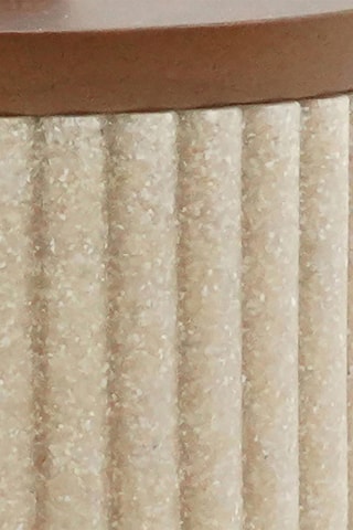 Pot à cotons Niagara - Beige et naturel