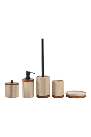 Pot à cotons Niagara - Beige et naturel