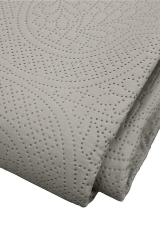 Ensemble couvre-lit Romane - Gris