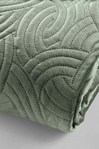 Ensemble couvre-lit Solange - Vert