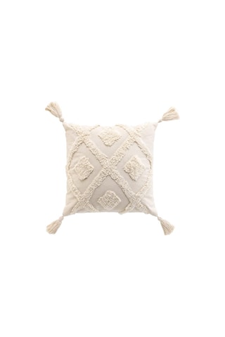 Coussin Inca - Ecru - 40 x 40 cm