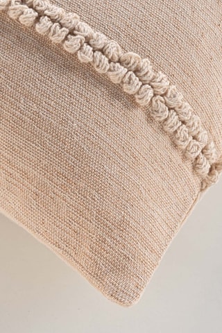 Coussin Hilary - Naturel - 45 x 45 x 15 cm