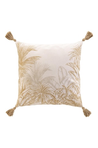 Coussin déhoussable Dune - Beige - 45 x 45 cm