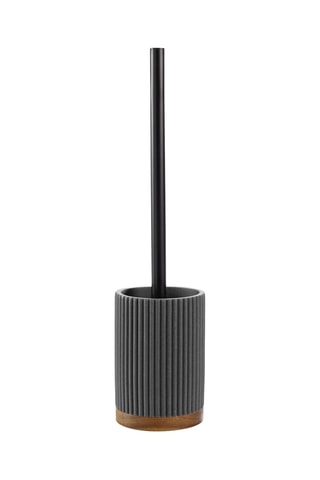 Brosse WC Niagara - Anthracite et naturel