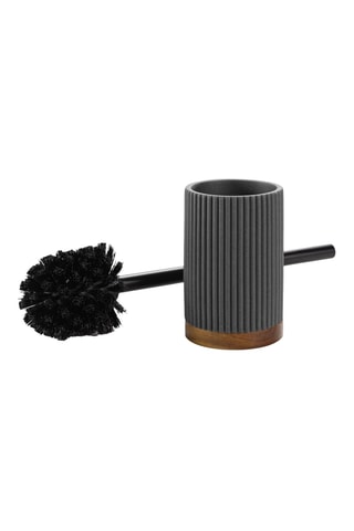 Brosse WC Niagara - Anthracite et naturel