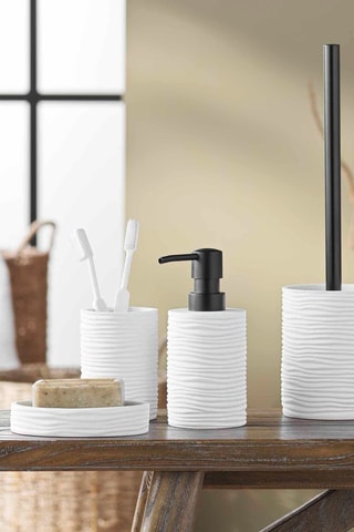 Porte-savon Siloa - Blanc