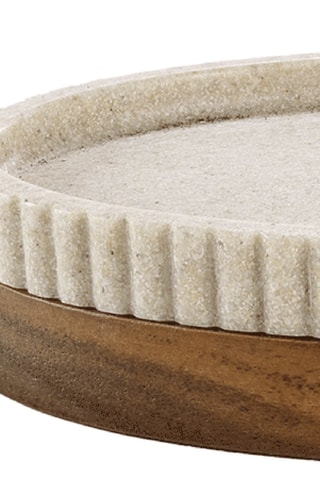 Porte-savon Niagara - Beige et naturel