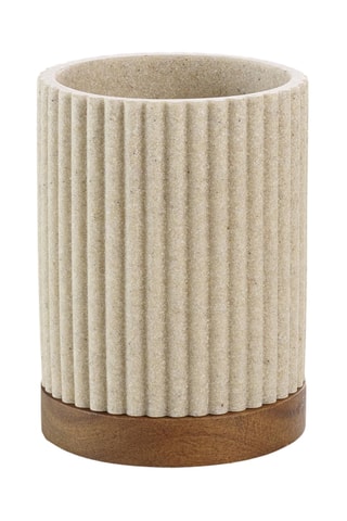 Gobelet Niagara - Beige et naturel